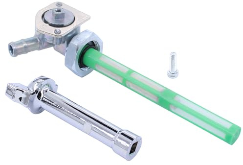 Benzinhahn Kraftstoffhahn Schalter Tankdeckel Ventilhahn Kraftstoffventil Benzintank Umschaltventil Schaltventil Hahn Motorrad Ventil Ventilschalter für Honda VT 600 C VT600C VLX 600 VLX600 1988-1998
