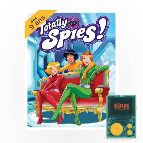 Lunii - Totally Spies - Livre Audio interactif en français - durée 3h15 - à écouter sur FLAM - dès 9 Ans