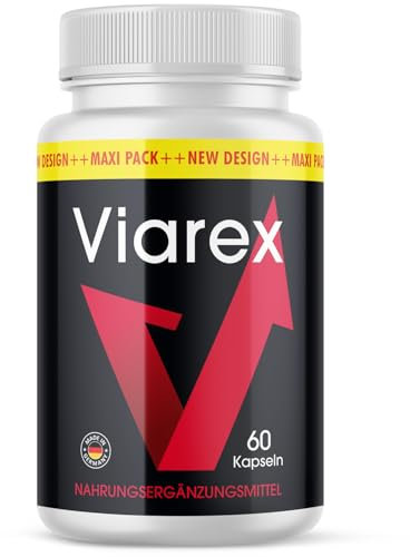 Viarex Kapseln - Liebe, Lust und Leidenschaft - mit L-Arginin, L-Citrullin und Maca - 60 Kapseln 1x