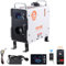 VEVOR Chauffage Diesel 2 kW, Réchauffeur d'Air 12/24/220 V, Contrôle par App Bluetooth, Télécommande et Écran d'Affichage, Alarme CO, Portable, Chauffage Rapide, pour Voiture Bateau Camping Car