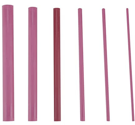 6 PCS 3000 Grits Ruby Polishing Oil Stone Sharpener Set for Knife Chisel Tool Sharpening