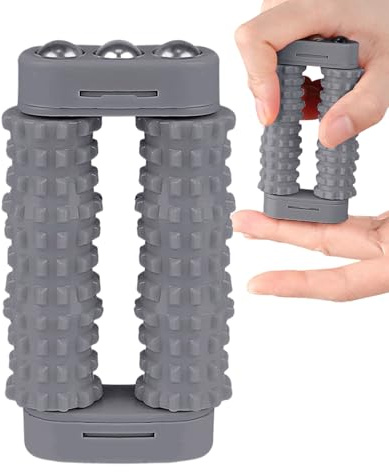 Rollender Massageroller Fingermassagegerät | Griff Für Handgelenk Handfläche Training Muskel Gesundheit Stressabbau Durchblutungsförderung Mann