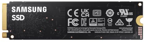 Samsung SSD PCIe NVMe Gen 4x4 mit 512 GB M2, interne Solid-State-Einheit, kompatibel mit 2280-Steckplatz, hohe Datenübertragungsgeschwindigkeit, für den professionellen Gebrauch, italienische Garantie