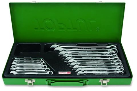 Juego de 16 llaves combinadas TOPTUL HiPerformance