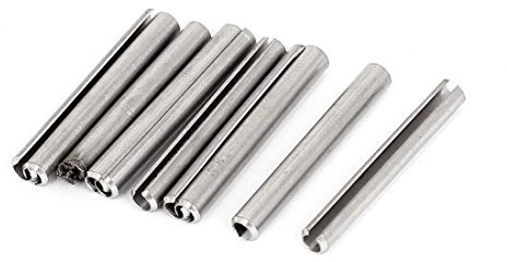 sourcing map M4 x 35 mm Edelstahl Frühjahr Spannstifte Lokalisieren Rolle - 10 Stück de