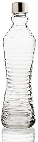 Quid 7522006 - Botella con tapa Line Transp Quid, 1 l, color transparente