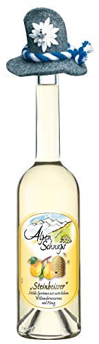 Alpenschnaps | Steinbeisser | 1 x 500ml | Honig willi | pures Alpenglück im Glas