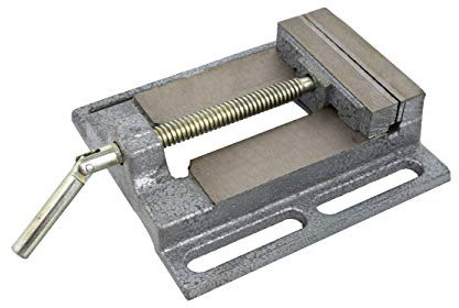 BSD Tornilo de Banco de Hierro Fundido - Tornillo de Banco para Taladro de Columna 100mm (4”) - 2,2kg