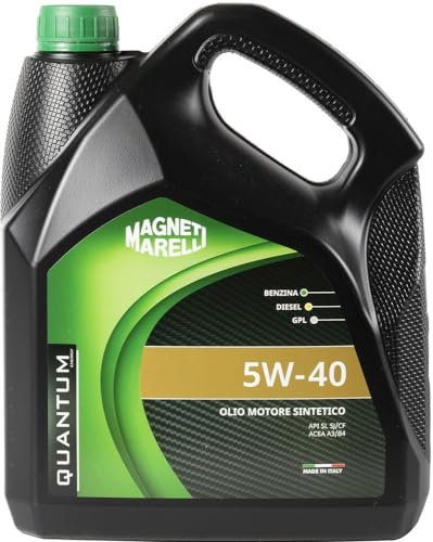 Quantum Energy Magneti Marelli Lubrificante auto sintetico olio motore 5W-40 4lt