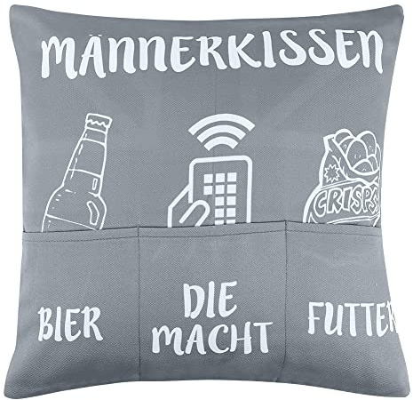 ARVOV Kissenbezug, Geburtstagsgeschenk für Männer, Geschenke für Mann (45 x 45 cm)