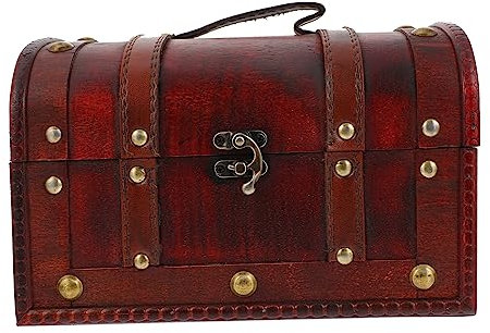 Warmhm Aufbewahrungsbox Retro Organizer Für Schmuck Aufbewahrungsbox Multifunktionale Box Antiker Schmuckbehälter Hand-schmuckbox