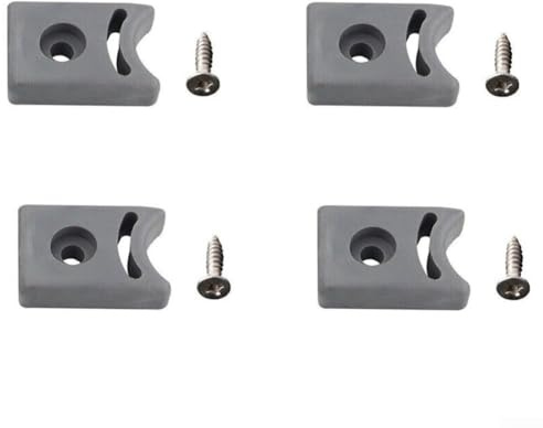 Lot de 4 butées de cale de porte, poussez et tirez sur le côté de la porte de douche, bloc anti-collision pour porte coulissante en verre