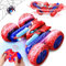 Dreamlandia Remote Control Cars for Kids, 360° Flips Rotating RC Spider Car, Birthday Gifts for Boys 4-10 Years Old, Spidey and His Amazing Friends Toys