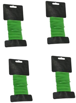 Parliky Ataduras Flexibles para Plantas con Recubrimiento TPR Resistentes y Duraderas para Tomates Rosas y Enredaderas Jardinería