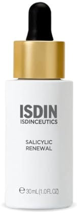 ISDIN ISDINCEUTICS Salicylic Renewal, salicylsyra ansiktsserum, minskar brister och rynkor, anti-aging, snabb absorption, lätt konsistens, 30 ml