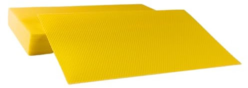 BIENEN SCHMIDT 2,5kg Mittelwände Zadantmaß 390 x 265 mm Bienenwachs Mittelwände