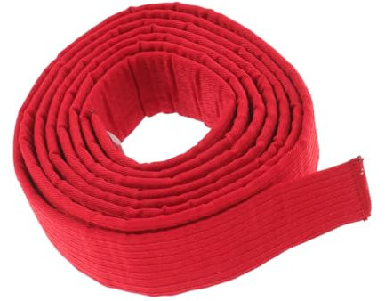 Yardwe Taekwondo-uniform Gürtel Für Damen Judo-gürtel Für Damen Kampfsport-trainingsausrüstung Für Herren Rot