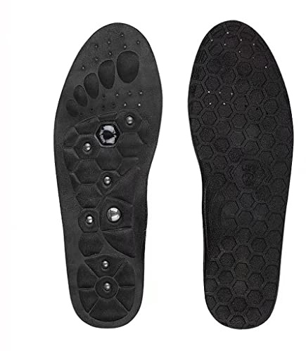 Innersulor. Justerbara bekväma massagesulor, Magnetisk terapi Massage Skokuddar for män Kvinnor, Fotvård Trötthetslindring(1 Pair,S(35 39))