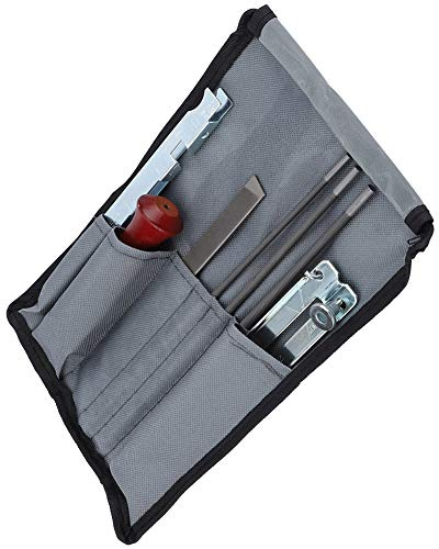 Wakects Kit de Herramientas de Afilado de la Cadena de la Cadena de Calibre de Profundidad de los Archivos de la Motosierra, Trabajo Rápido y Eficiente, Diseño Portátil, Hecho de Material para