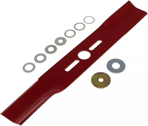 Lama 45cm 18 Pollice in Acciaio Manganese Universale per Rasaerba Tosaerba in Metallo Lama di Taglio Giardino Mower Strimmer Rasaerba Utensili Elettrici Parti Lama di Ricambio