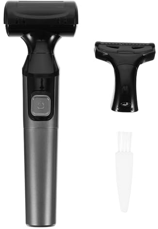 Gatuida Depilatore Elettrico Donna 2 in 1 Multifunzione Nero 3 Lame Abs Leggero Resistente e Confortevole per Gambe e Pelle per Viaggi