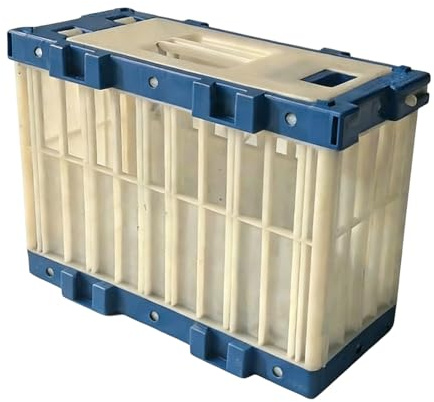 Pigeon Cage - Breathable Travel Carrier, 12.6x5.91x8.86 Inches Secure Bird Transport Box with Lock, Racing Training Crate, Portable Avian Habitat for Parakeet Parrot Release Competition Outdoor