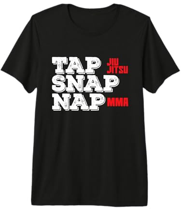 MMA Jujutsu „Tap, Snap, Nap“ Premium T-Shirt