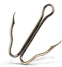 VMC 9900BZ Blitzhaken Gr.2 Zander Schluck Haken 10 Stück