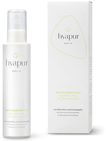 hyapur GREEN Rengöringsmjölk 150 ml - 100 % ekologisk - med aloe vera och granatäpple