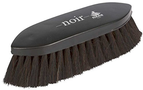 Kerbl 328272 Noir Rosshaar-Fellbürste, Original Haas, groß