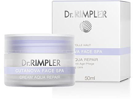 Dr. Rimpler Reichhaltige Gesichtscreme 24-Stunden Pflege Cutanova Auqa Repair I Gesichtspflege mit natürlichen Ölen und Kamille I Anti Aging, 50ml