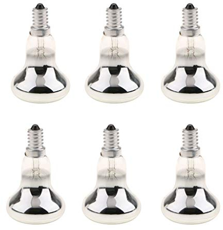 Tubayia Lot de 6 ampoules à réflecteur R50 40 W - Pour la maison, le bureau, le bar, l'hôtel, etc