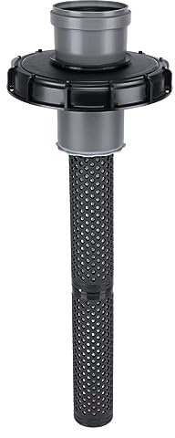 IBC Deckel Filter Extra-Lang mit HT-Rohr Einlaufgröße DN 110, Größe DN 225