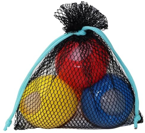 alldoro 63038 - Water Splash 3er Set Wasserbomben Ø 6cm, Wasserballons wiederverwendbar & selbstschließend, Wasser Balloon für Garten & Strand, Kinder ab 3 Jahren & Erwachsene, Rot/Blau/Gelb