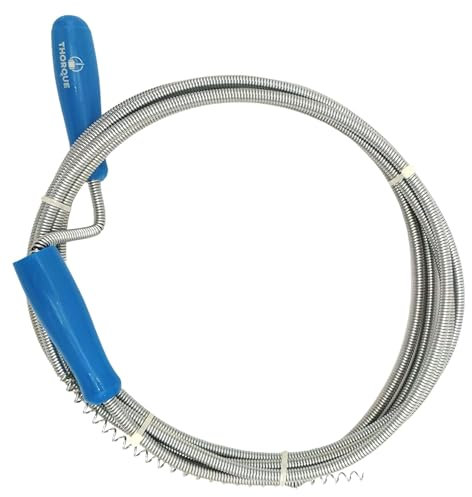 THORQUE Professional Plumbing Snake 3M (9.84 ft) with Flexible Drain Auger