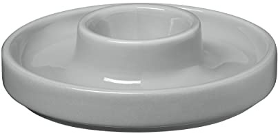 blomus Eierbecher PILAR | 2er Set | Keramik | Farbe Mirage Gray | zeitloses Geschirr