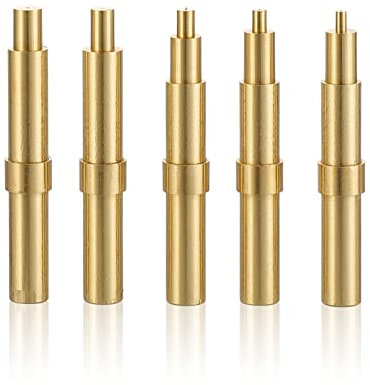 FandWay 5 Piezas Juego de Puntas Soldar/Ayuda para Fundir - Puntas Insertos Roscados M2 M2.5 M3 M4 M5 para Weller WES50/51 WESD51 PES50/51 WE1010NA WCC100 LR21 ET Utilizados para impresión 3D.