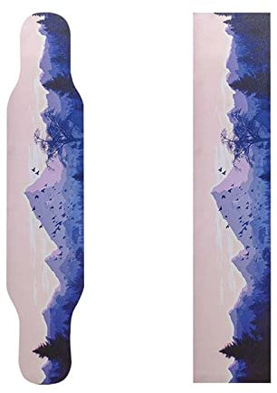 FEETOX Skateboard Klebeband 120 * 25cm(48X10inch) Skateboard Grip Tape Skateboard Aufkleber Bubble Free Waterproof Longboard Griptape Skateboard Grip Tape CB915 Skateboard Aufkleber