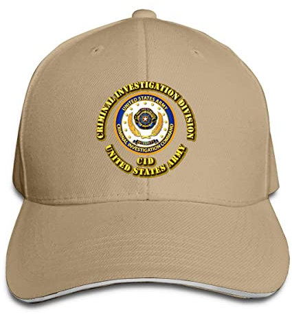 Baseballmütze Kriminalpolizei Der Armee Sandwich-Kappe Hip Hop Draußen Vintage Basecap Sonnenschutz Laufender Schirmmütze Herren Unisex Mütze