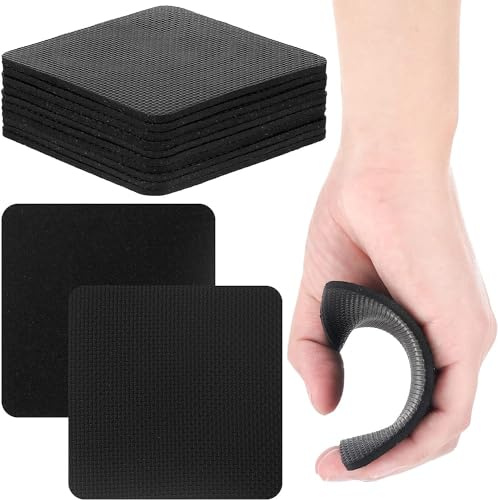 APOMOONS Lot de 10 coussinets de préhension - Accessoires de fitness et de gym - Pour l'haltérophilie, le fitness et la musculation - Gants d'entraînement pour homme et femme
