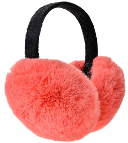 Clayre & Eef Ohrenwärmer one size Rosa Polyester Ohrenwärmer für Mädchen