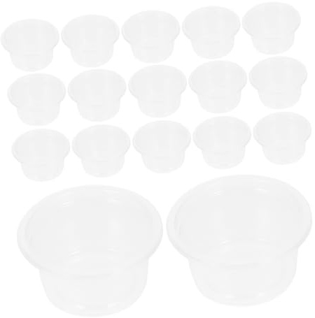 FUTUREORYY 30piezas Tazones De Comida y Agua para Reptiles para Geckos y Mascotas Pequeñas Accesorios para Terrarios y Suministros De Reptiles Diseño Fácil De Limpiar