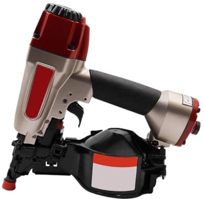 Grapadora neumática para tapicería Pistola de clavos neumática for construcción CN45 Clavadora de bobina neumática Pistola de clavos de bobina con profundidad ajustable