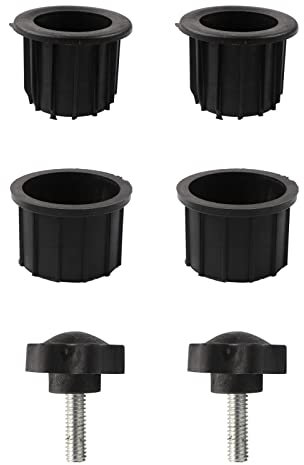 Lot de 6 bouchons pour pied de parasol de terrasse, accessoires pour pied de parasol pour balcon, cour