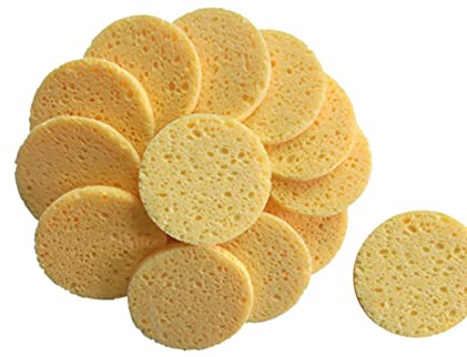 Gatuida 20stücke Hautfreundliche Wattepads aus Baumwolle Make-up-entferner-pads Runde Pads Abschminkpads Gesichtsreinigungsschwamm Schwammkissen Baumwollpads