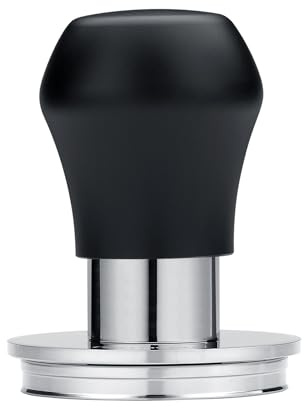 Normcore 51,5 mm Kaffeestampfer V4.1 Mini, federbelasteter Tamper mit Klick-Feedback, kompatibel mit La Pavoni Professional PL, Europiccola EL, Schwarz