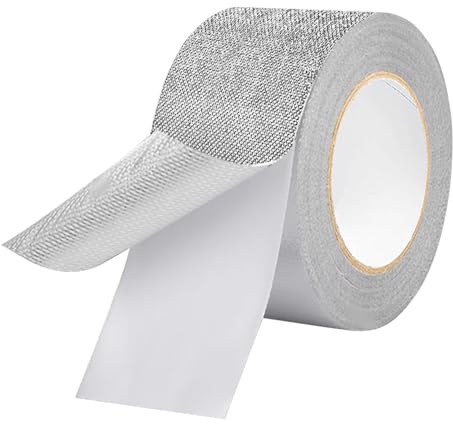 SUPRROW 5CM*25M Kantenverschlussband für Hohlkammerplatten,Anti Dust Klebeband füStegplatten,Gewächshausdichtung,Doppelstegplatten （Grau）
