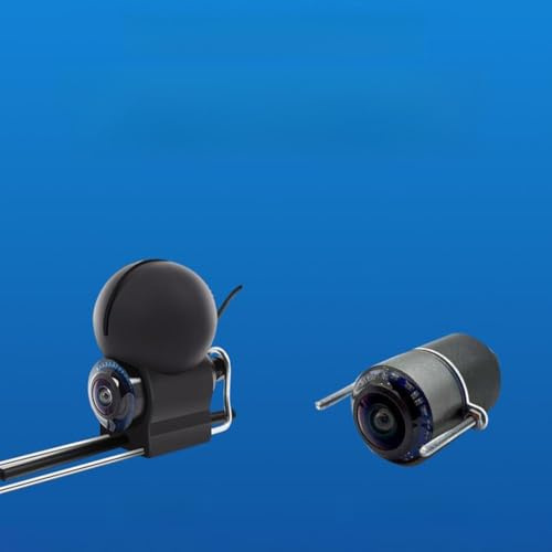 Cámara portátil para Pesca submarina – Pantalla grandeza de 4,3, ángulo de visión 220°, 12 sondas de Alta Intensidad, batería de 10000 mAh, Alcance hasta 30 Metros – Ideal para Kayak, Pesca en Lago,