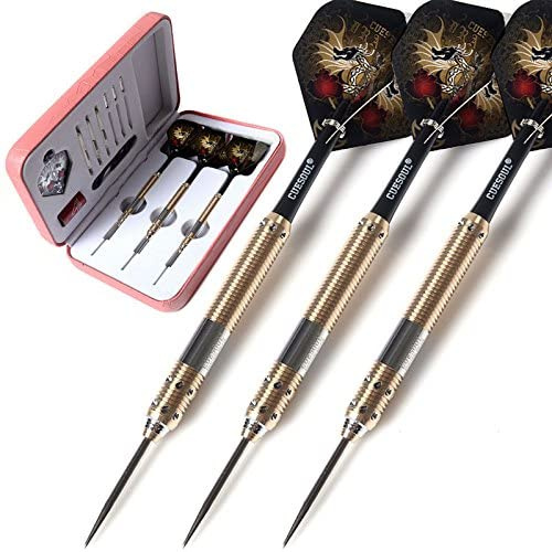 CUESOUL Dragon Deluxe Messing Steel Dartpfeile, 21 Gramm