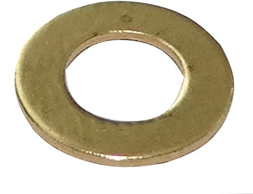 AERZETIX: 100x Arandelas planas M4 Ф8mm H0.5mm laton C17730